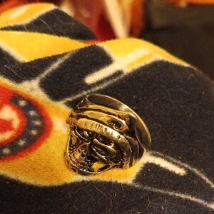 Men's Silver Skull Ring